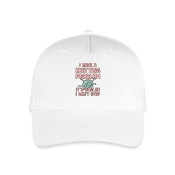 knit - Organic Kids’ Baseball Cap - white - Front