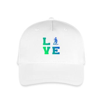 Style floorball pour toutes les occasions - Casquette de baseball bio Enfant - blanc - Devant