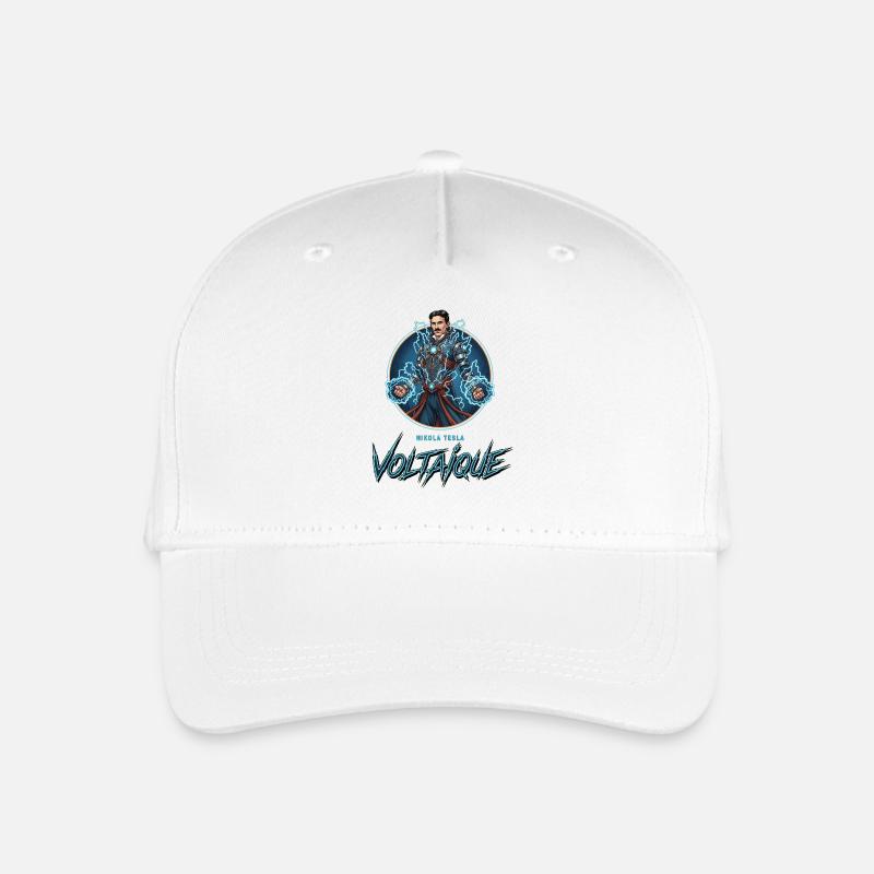 Voltaïque Électrique - Casquette de baseball bio Enfant - blanc