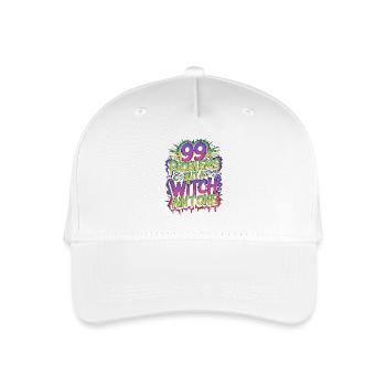 Witchcraft 99 Problems But Sorcery Spellcaster - Organic Kids’ Baseball Cap - white - Front