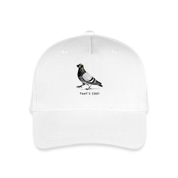 That's Coo - Coole Taube - Kinder Bio Basecap - Weiß - Vorne
