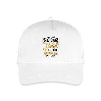 We Said Yes to The Address 2026 - Kinder Bio Basecap - Weiß - Vorne