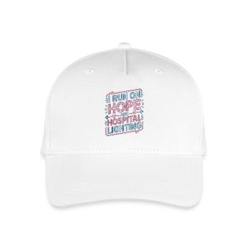 Oncology Nurse I Run On Hope And Infusion Nurse - Kinder Bio Basecap - Weiß - Vorne