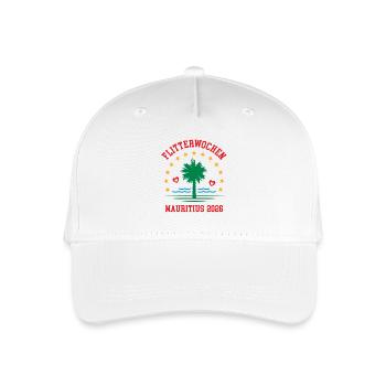 Honeymoon Mauritius 2026 Honeymoon Marriage - Organic Kids’ Baseball Cap - white - Front