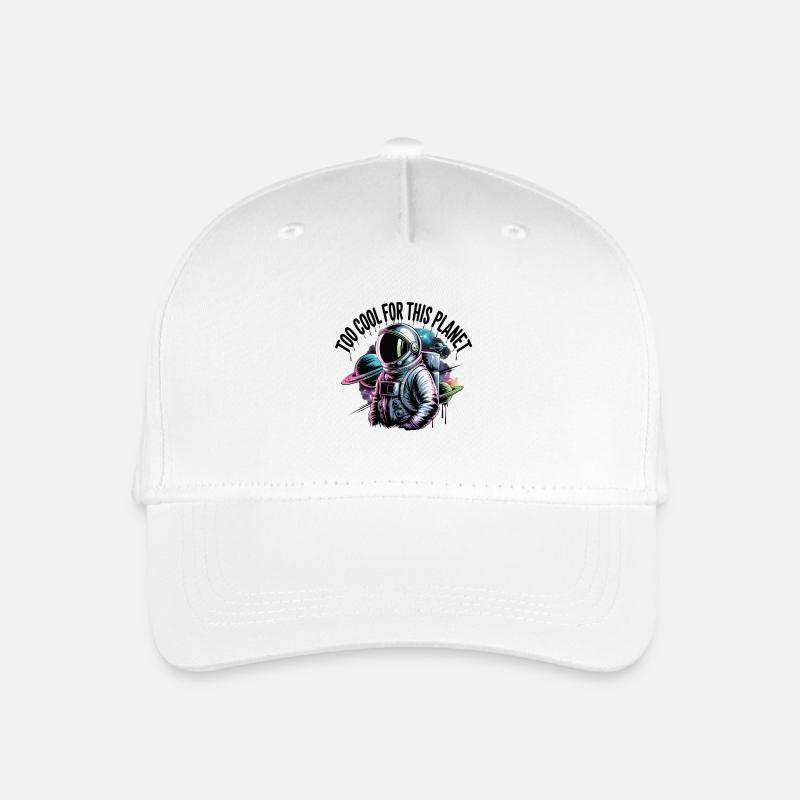 astronaute - Casquette de baseball bio Enfant - blanc