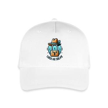 Castle Riddle Adventure - Organic Kids’ Baseball Cap - white - Front