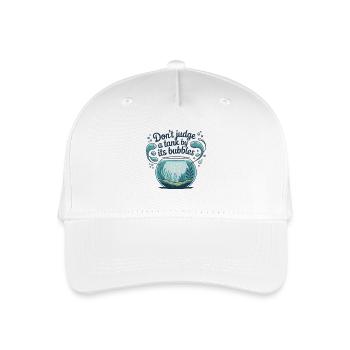 Ne jugez pas un bassin à des bulles | Aquascaping - Casquette de baseball bio Enfant - blanc - Devant