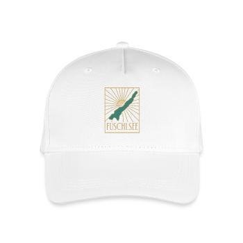 Fuschlsee Sunbeam Vintage - Organic Kids’ Baseball Cap - white - Front