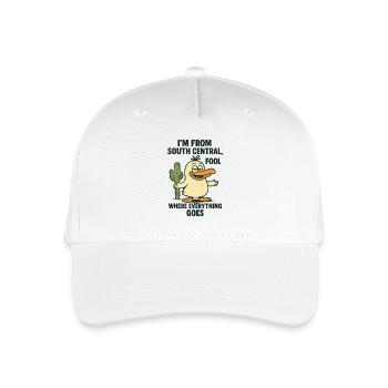 South Central Los Angeles Vogel - Kinder Bio Basecap - Weiß - Vorne