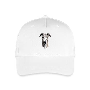 Lévrier amoureux des chiens de chasse amoureux des lévriers - Casquette de baseball bio Enfant - blanc - Devant