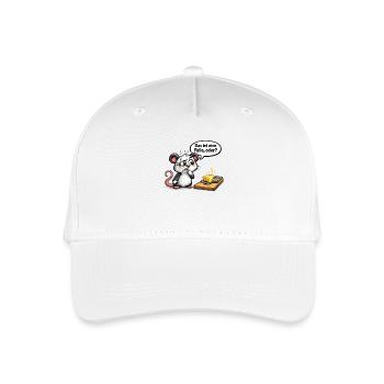 Funny Saying Motif Gift - Organic Kids’ Baseball Cap - white - Front