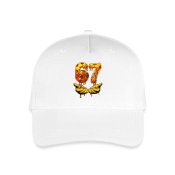 Soccer 67 Six Seven Funny Gen Alpha Meme Soccer - Organic Kids’ Baseball Cap - white - Front