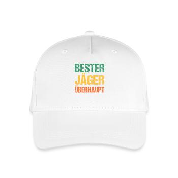 Hunting Hunting Huntsman Hunters - Organic Kids’ Baseball Cap - white - Front