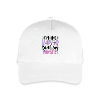 I'm The K Pop Birthday Beast - Organic Kids’ Baseball Cap - white - Front