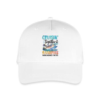 Cruisin Together Bahamas 2027 - Kinder Bio Basecap - Weiß - Vorne
