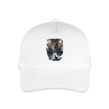 Dreimonde Corgi. - Kinder Bio Basecap - Weiß - Vorne