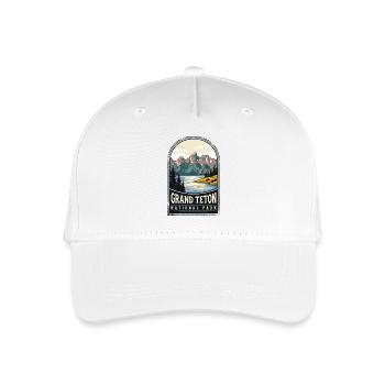 Grand Teton National Park - Kinder Bio Basecap - Weiß - Vorne