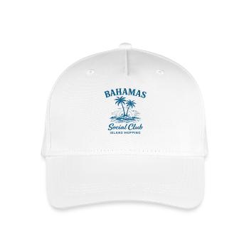 Bahamas Social Club Island Hopping - Kinder Bio Basecap - Weiß - Vorne