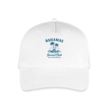 Bahamas Social Club Vacation Mode - Kinder Bio Basecap - Weiß - Vorne