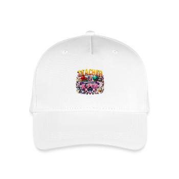 Teacher Powered By K Pop - Organic Kids’ Baseball Cap - white - Front