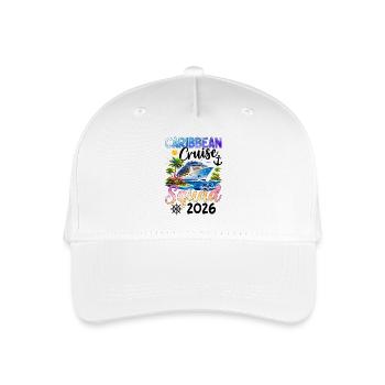 Caribbean Cruise Squad 2026 - Kinder Bio Basecap - Weiß - Vorne