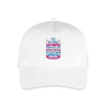 Planification de vacances Voyage Superstar Croisière - Casquette de baseball bio Enfant - blanc - Devant