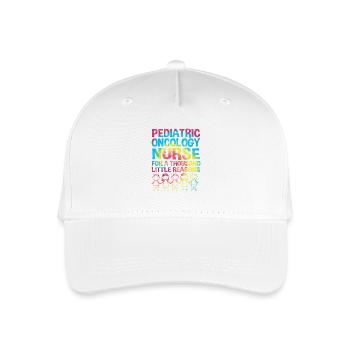 Childhood cancer Cancer survivor Cancer stinks - Organic Kids’ Baseball Cap - white - Front
