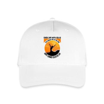 Litha Pagan Solstice d’été Midsommar - Casquette de baseball bio Enfant - blanc - Devant