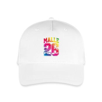 Malle 2026 Jersey Multicoloured - Organic Kids’ Baseball Cap - white - Front
