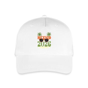 Mexiko 2026 - Kinder Bio Basecap - Weiß - Vorne