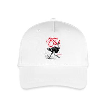 Running Club  - Kinder Bio Basecap - Weiß - Vorne