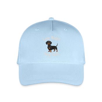 Dachshund Club - Kinder Bio Basecap - Hellblau - Vorne