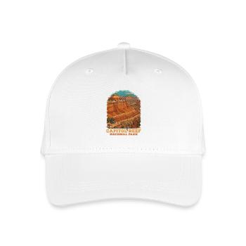 Capitol Reef National Park - Kinder Bio Basecap - Weiß - Vorne