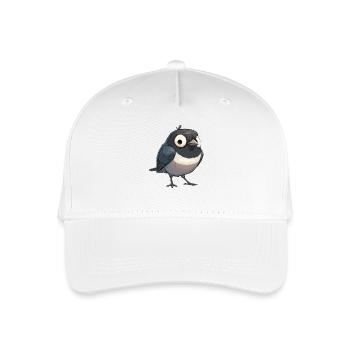 Elstern Elster - Kinder Bio Basecap - Weiß - Vorne