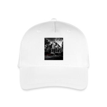 Don't Come In – Gothic Horror House Sketch - Kinder Bio Basecap - Weiß - Vorne