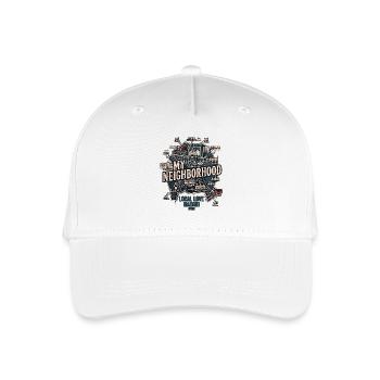 My Neighborhood Madrid - Kinder Bio Basecap - Weiß - Vorne