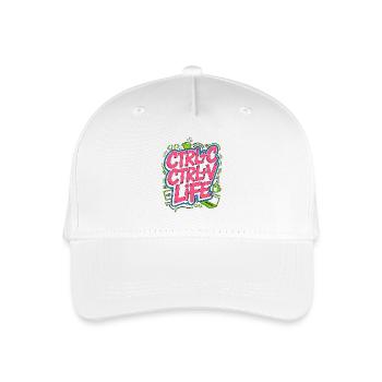 Remote Developer Ctrl+C Ctrl+V Life Web Developer - Kinder Bio Basecap - Weiß - Vorne