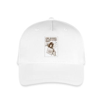 Core Reminder: Record Store | Vinyl - Organic Kids’ Baseball Cap - white - Front