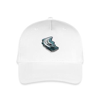 Elegant Motorboat Wave Adventure Lust - Organic Kids’ Baseball Cap - white - Front