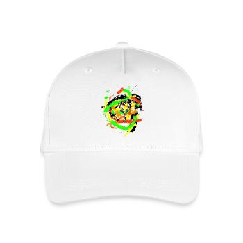 Yoga Pose - Dancer Asana - Abstract - Organic Kids’ Baseball Cap - white - Front
