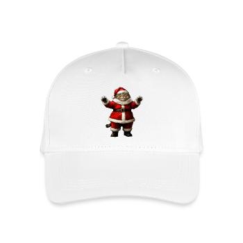 Noël chat - Casquette de baseball bio Enfant - blanc - Devant