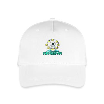 Kirmesfan Fairground Fun Fair FAN Grande roue - Casquette de baseball bio Enfant - blanc - Devant