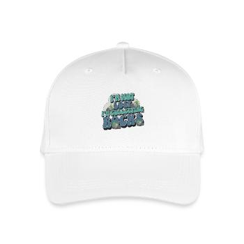 Geologe Steine Sammler - Kinder Bio Basecap - Weiß - Vorne