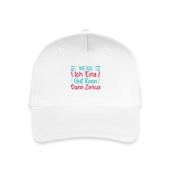 cirque je peux faire artiste de cirque idée de clown de cirque - Casquette de baseball bio Enfant - blanc - Devant
