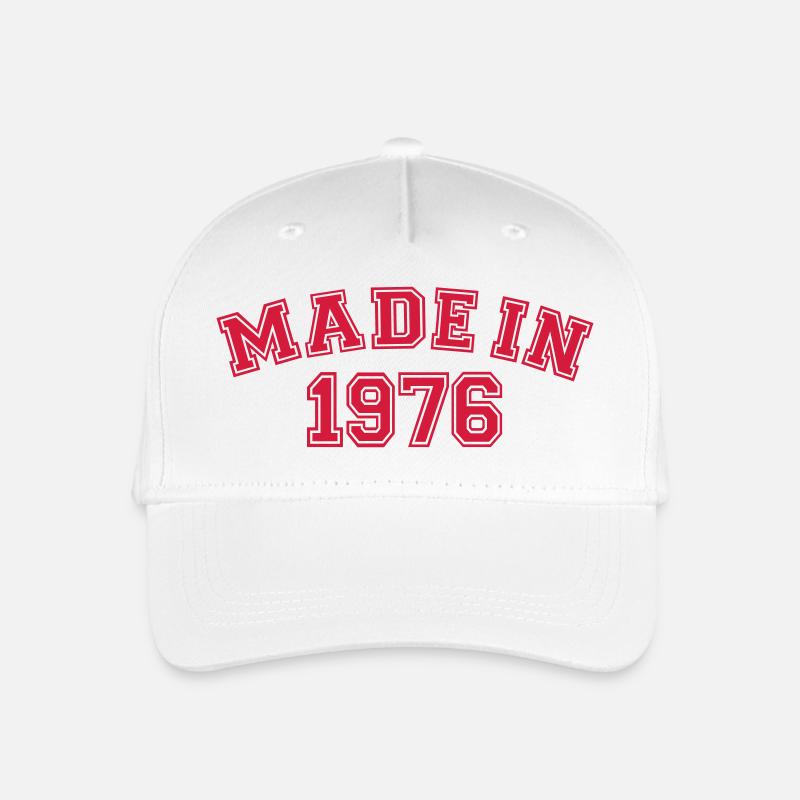 Made in 1976 - Casquette de baseball bio Enfant - blanc