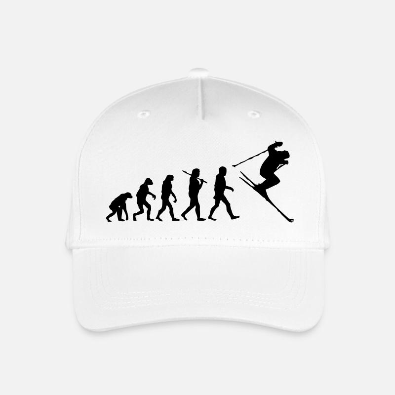 ski - Kinder Bio Basecap - Weiß