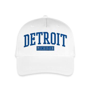 Detroit Michigan Varsity Arc - Kinder Bio Basecap - Weiß - Vorne