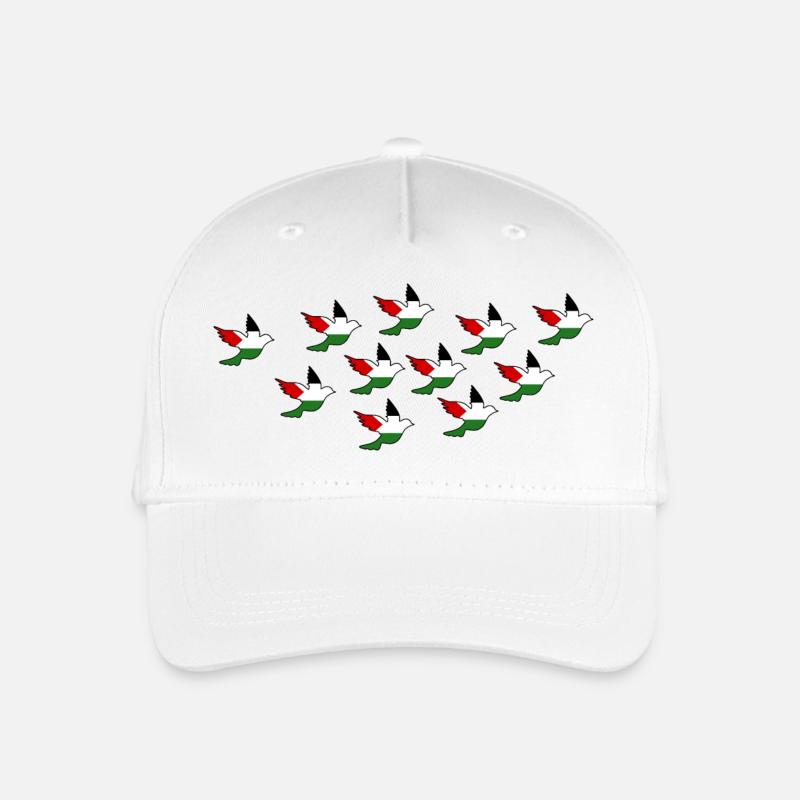 palestina - Organic Kids’ Baseball Cap - white