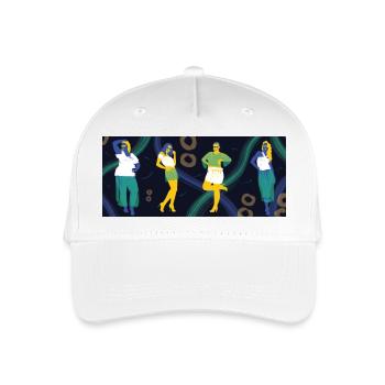 Zero waste - Organic Kids’ Baseball Cap - white - Front