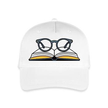 BRILLE - Kinder Bio Basecap - Weiß - Vorne